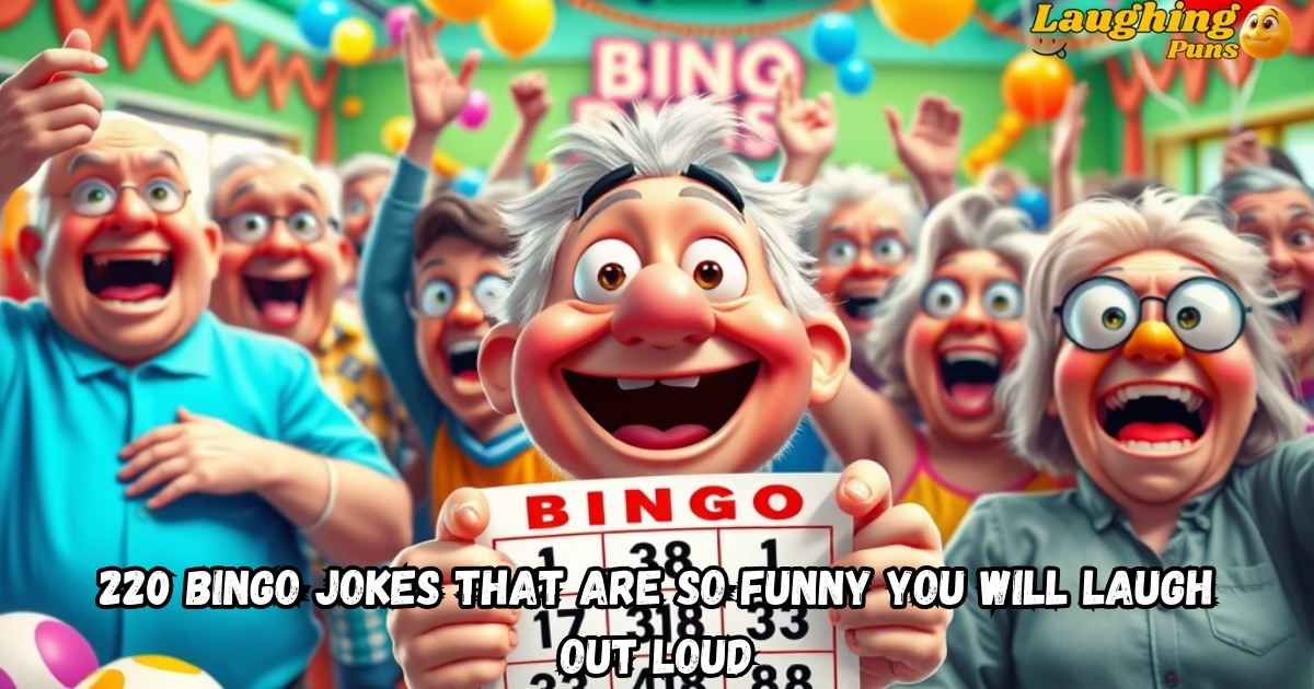 220 Bingo Jokes That Are So Funny You Will Laugh Out Loud