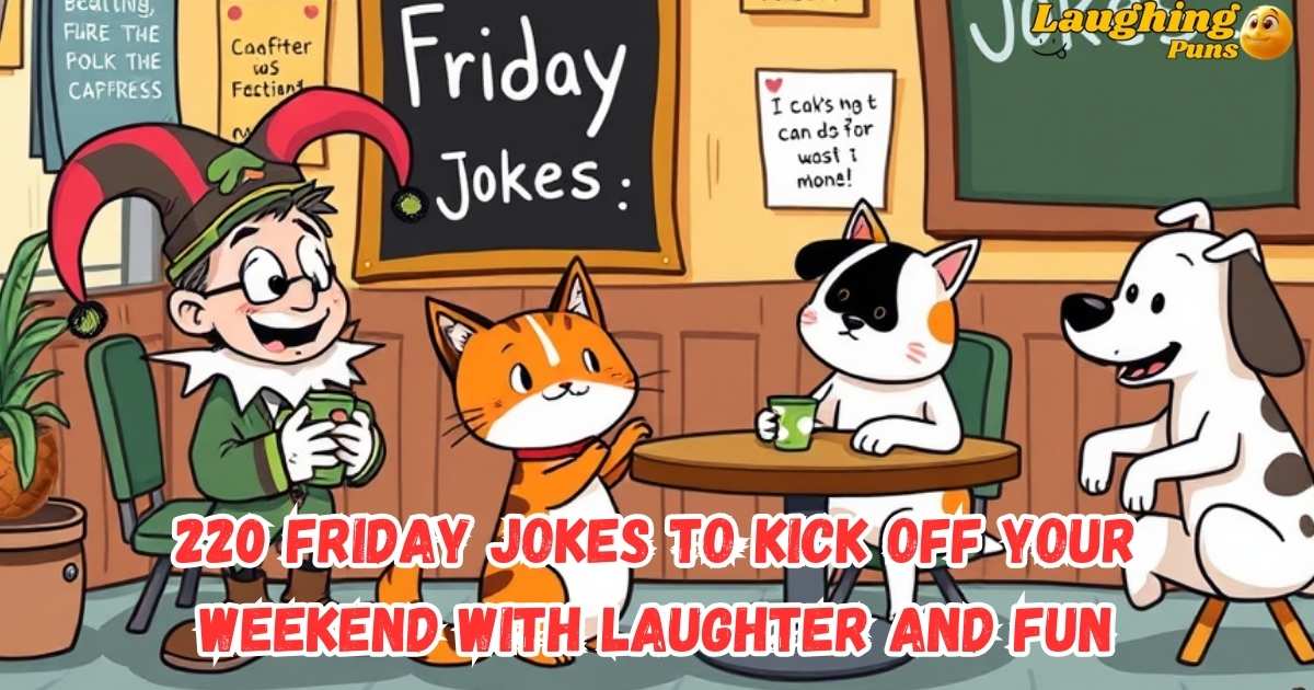 220 Friday Jokes to Kick Off Your Weekend with Laughter and Fun