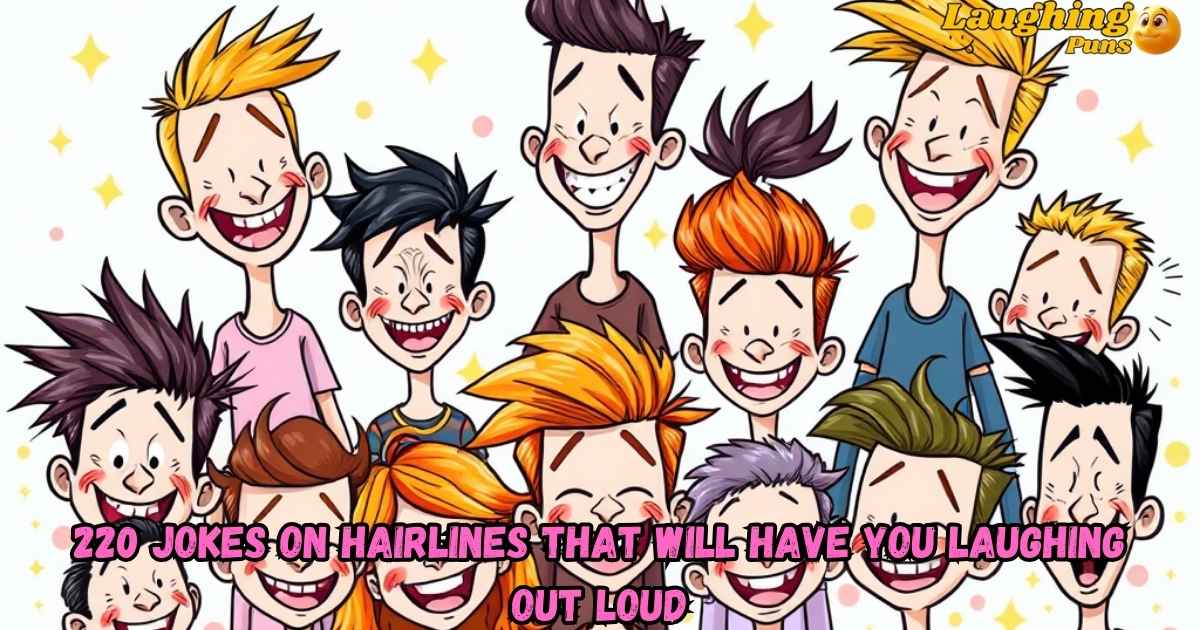 220 Jokes On Hairlines That Will Have You Laughing Out Loud