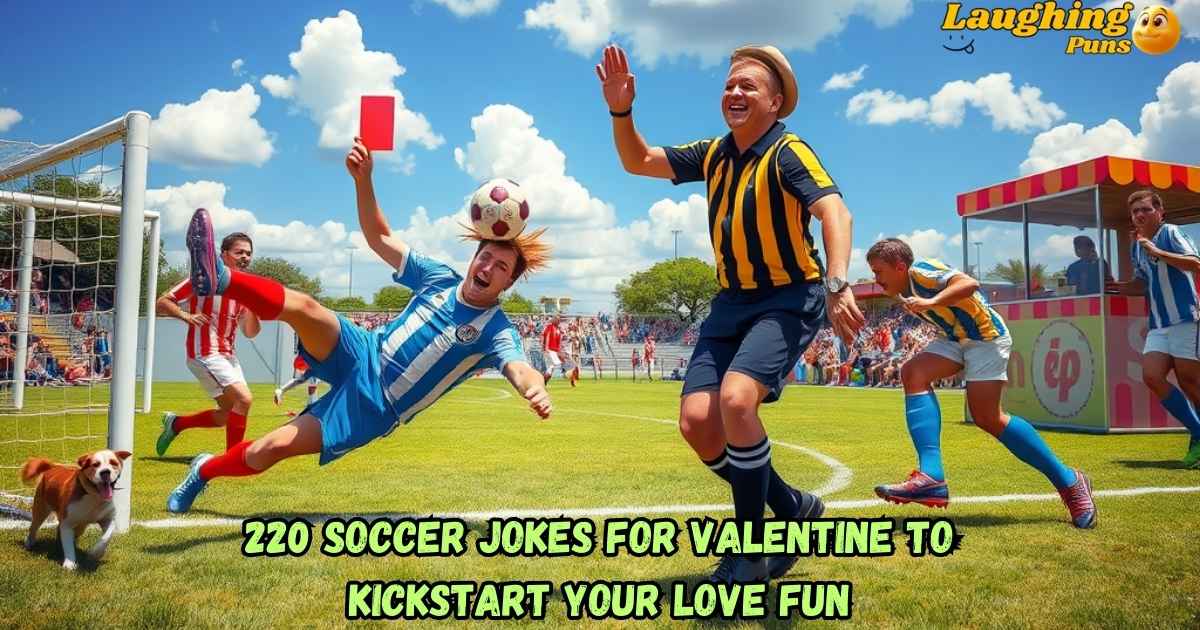 220 Soccer Jokes For Valentine to Kickstart Your Love Fun