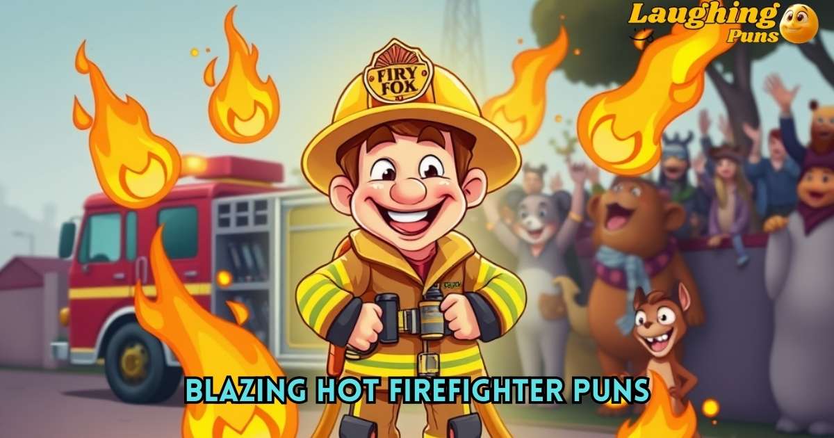 Blazing Hot Firefighter Puns