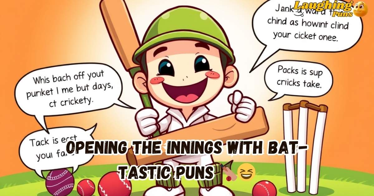 opening-the-innings-with-bat-tastic-puns-🏏😆 Opening the Innings with Bat-tastic Puns 🏏😆