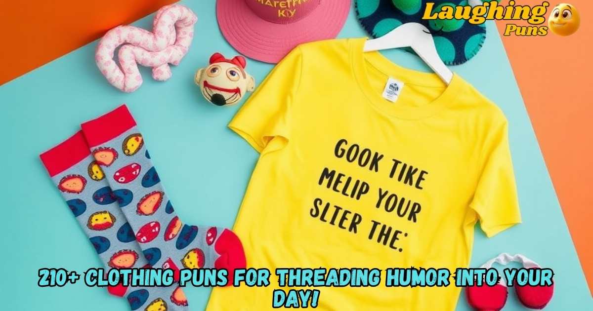 210+ Clothing Puns for Threading Humor Into Your Day!