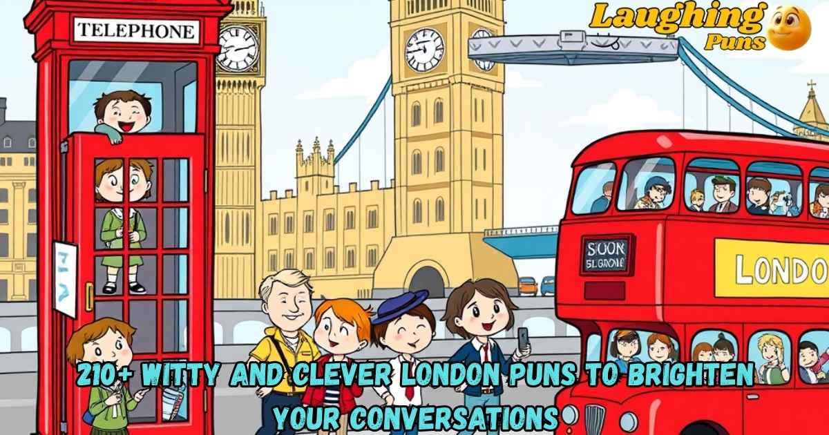 210+ Witty and Clever London Puns to Brighten Your Conversations