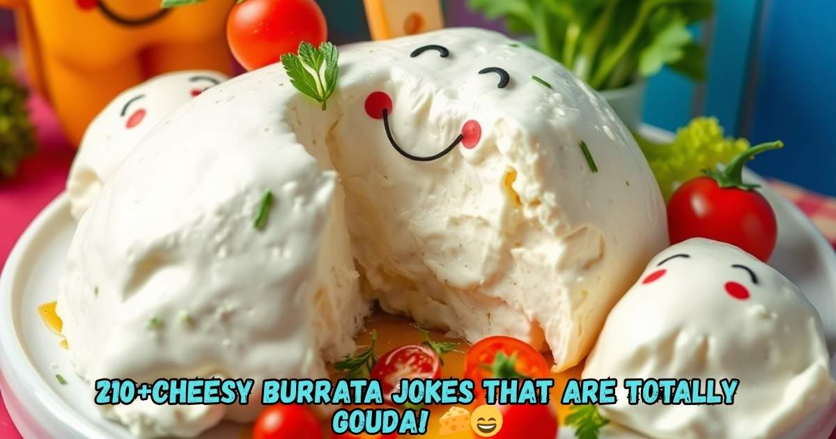 210+Cheesy Burrata Jokes That Are Totally Gouda! 🧀😄