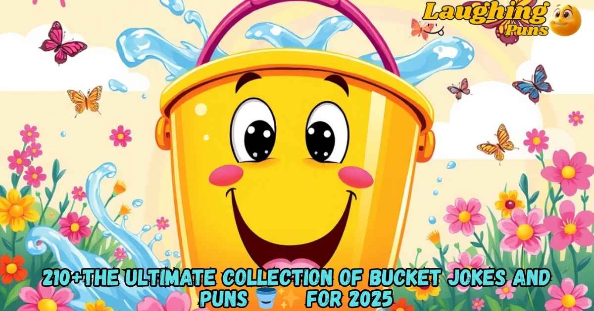 210+The Ultimate Collection of Bucket Jokes and Puns 🪣✨ For 2025