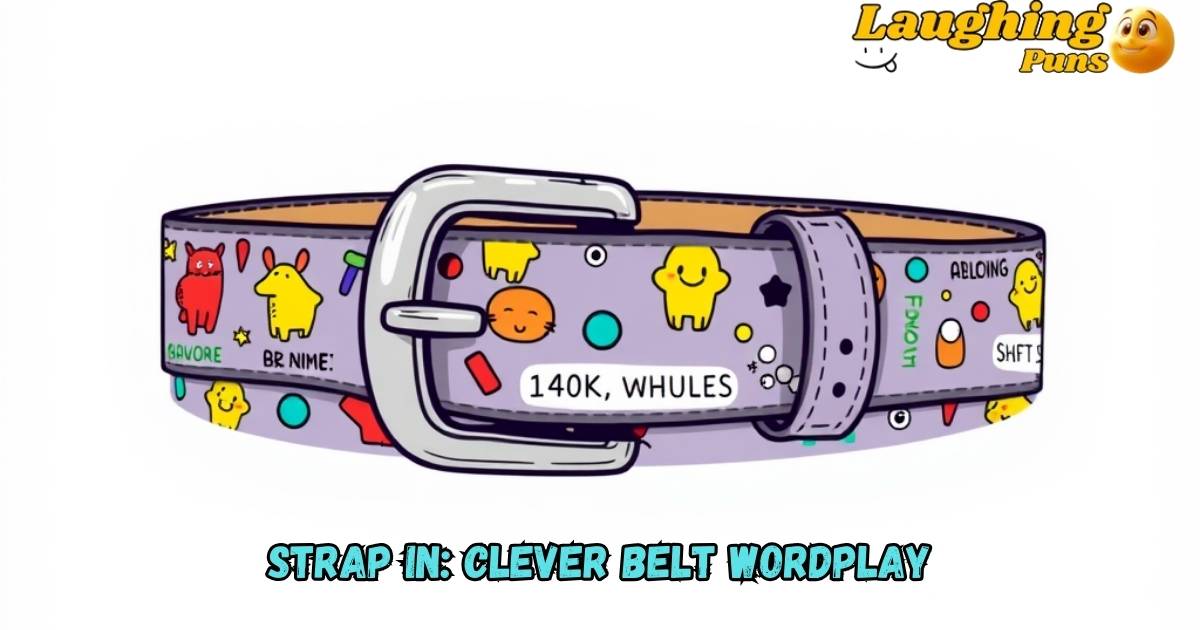 strap-in-clever-belt-wordplay Strap In: Clever Belt Wordplay