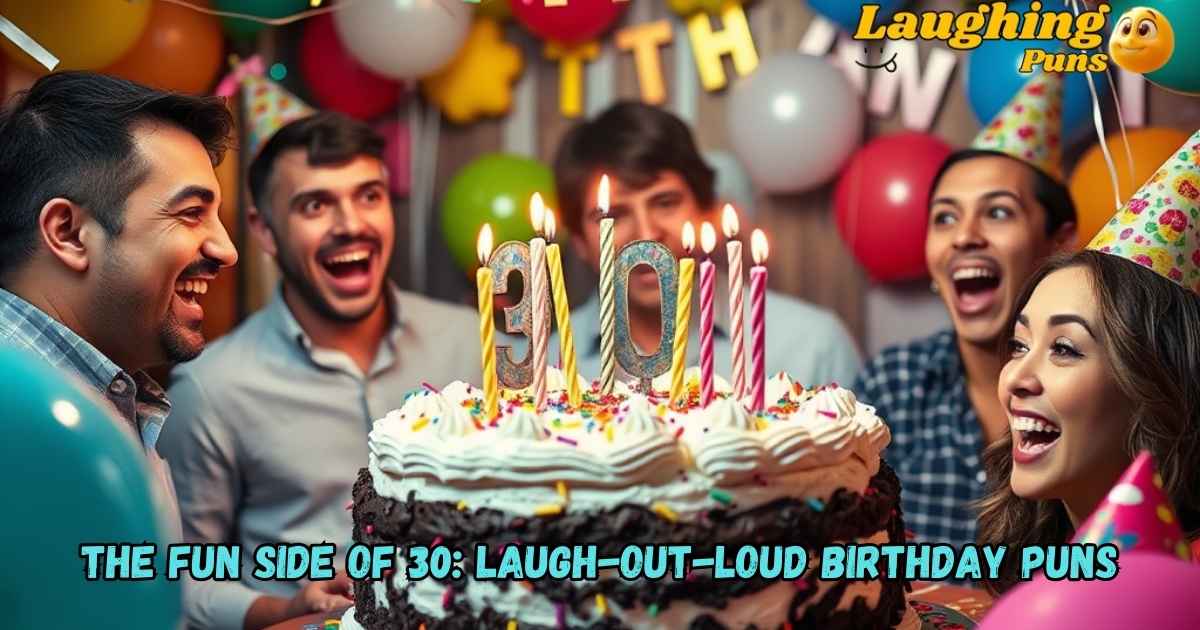 the-fun-side-of-30-laugh-out-loud-birthday-puns The Fun Side of 30: Laugh-Out-Loud Birthday Puns