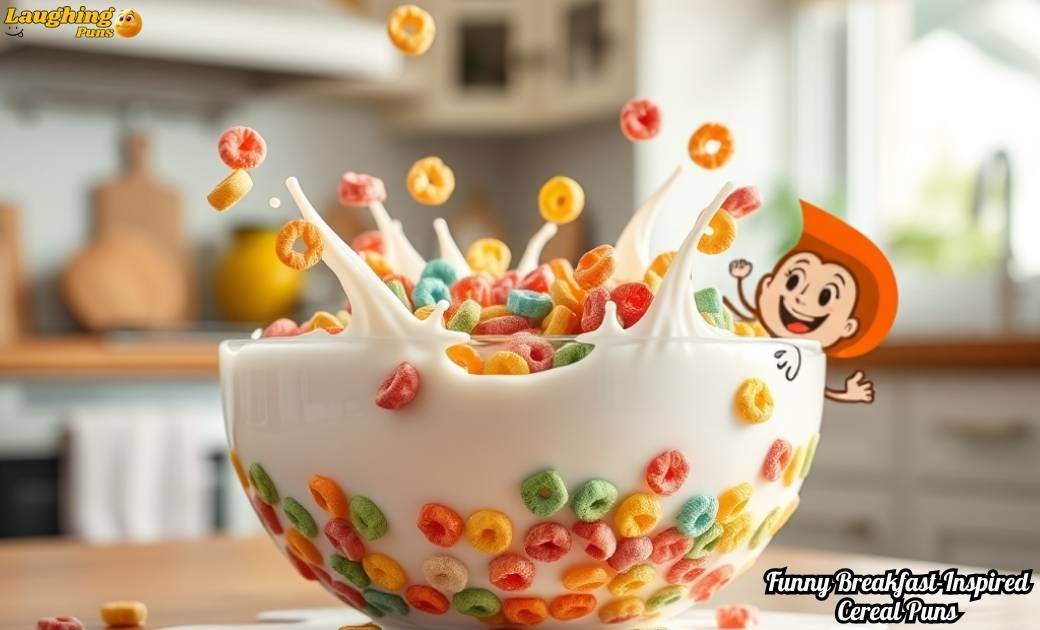 funny-breakfast-inspired-cereal-puns Funny Breakfast-Inspired Cereal Puns