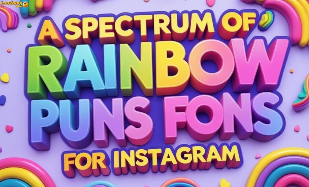 A Spectrum of Rainbow Puns for Instagram