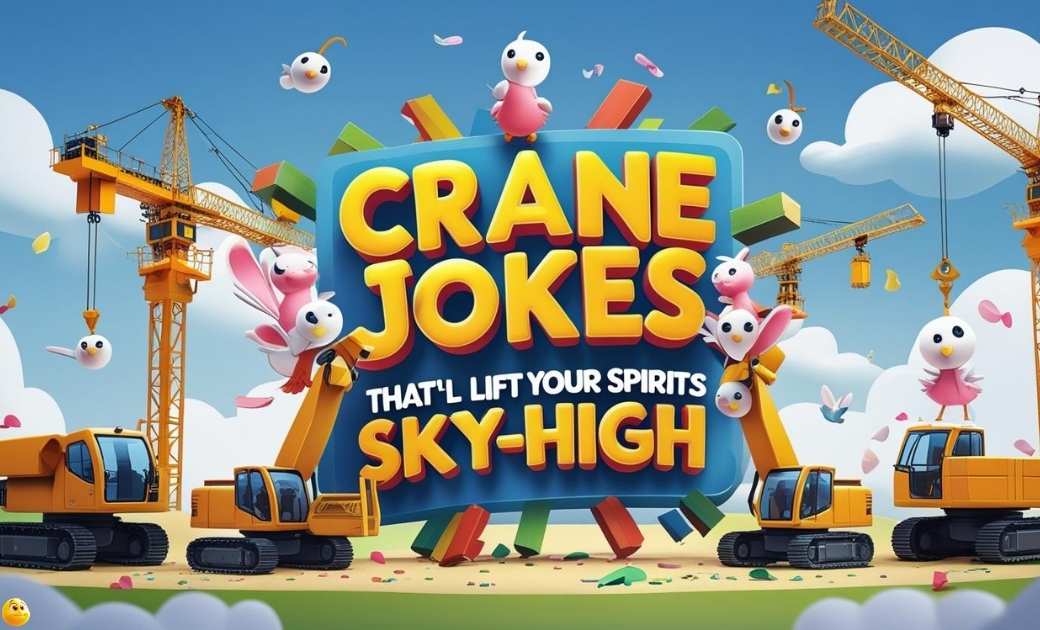 Crane Jokes That’ll Lift Your Spirits Sky-High