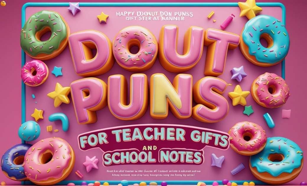 donut-puns-for-teacher-gifts-and-school-notes Donut Puns for Teacher Gifts and School Notes