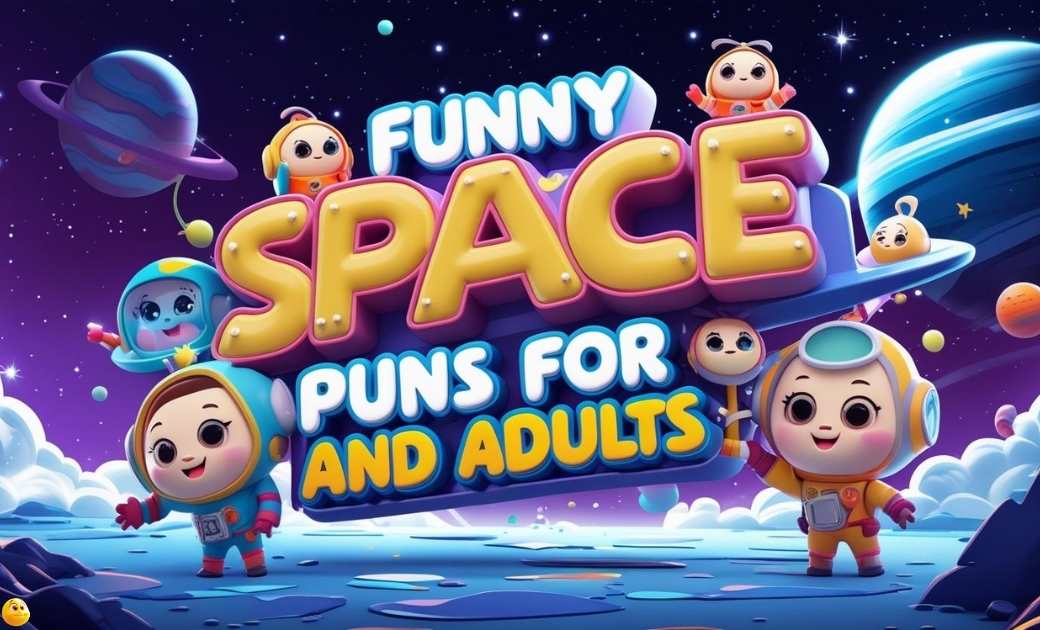 Funny Space Puns for Kids and Adults