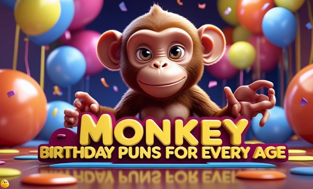 monkey-birthday-puns-for-every-age Monkey Birthday Puns for Every Age