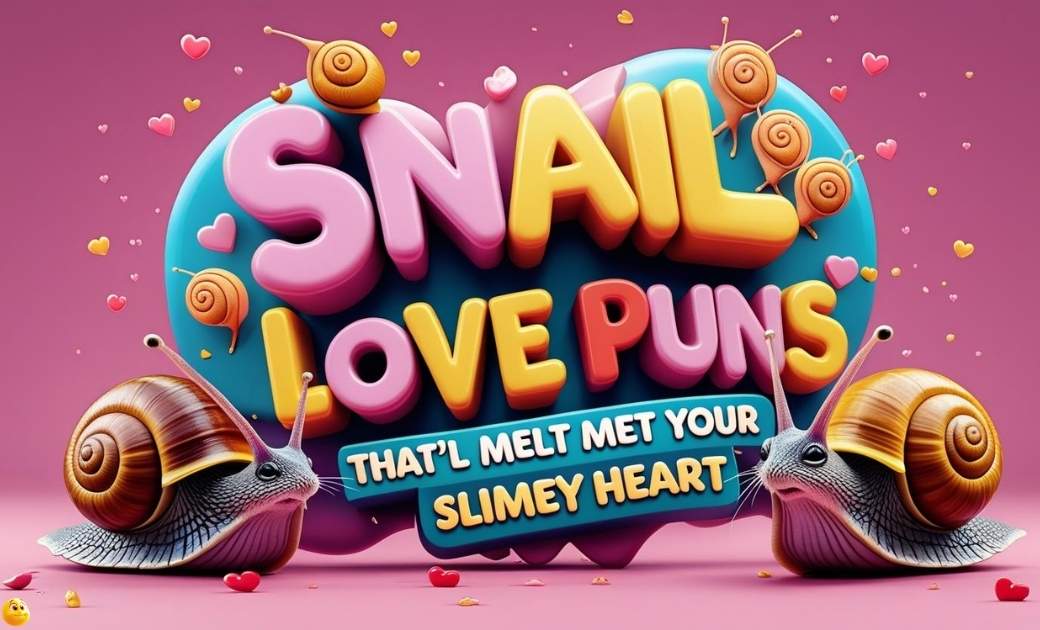 Snail Love Puns That’ll Melt Your Slimey Heart