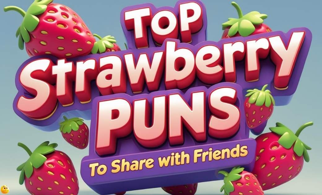 top-strawberry-puns-to-share-with-friends Top Strawberry Puns to Share with Friends