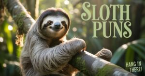 160+ Sloth Puns That Will Make You Laugh Slow and Hard