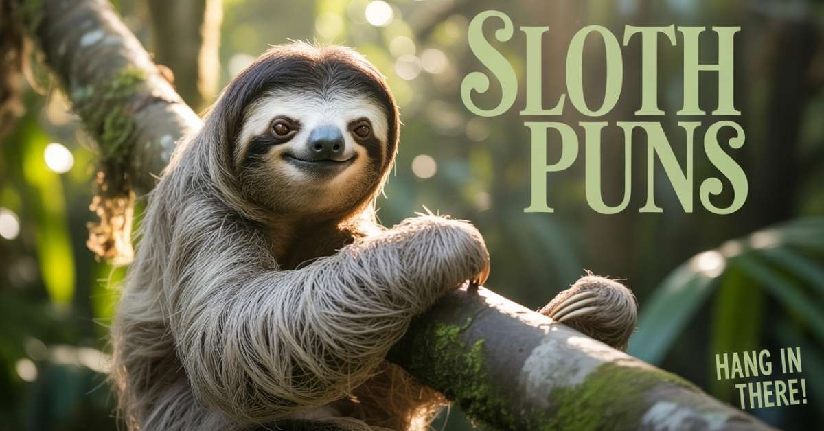 160+ Sloth Puns That Will Make You Laugh Slow and Hard
